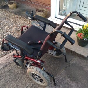Roma Medical - Marbella P200 | Electric Wheelchair / Powerchair | Flame Red