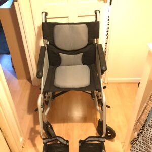 wheelchair, I-Go Airrex LT Transit, lightweight, folds down easily, great condit