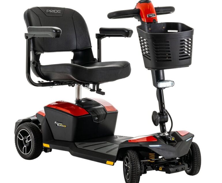 Pride Mobility Zero Turn 8 Roadworthy Mobility Scooter