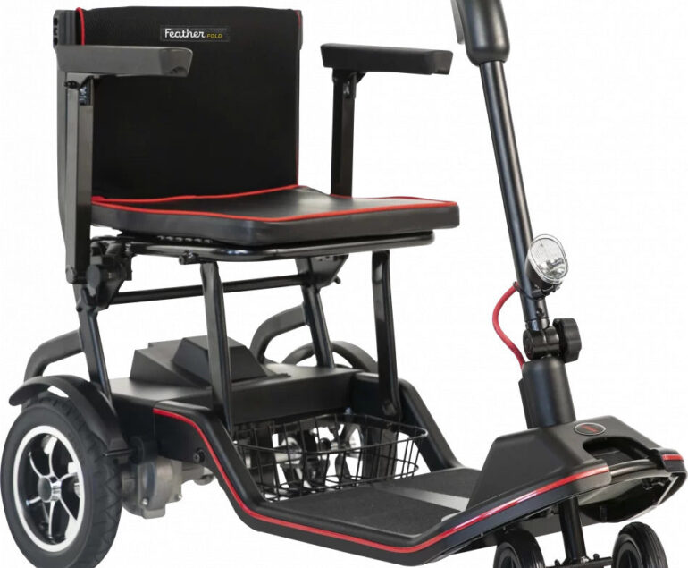 Scooterpac Feather Fold Pavement Mobility Scooter