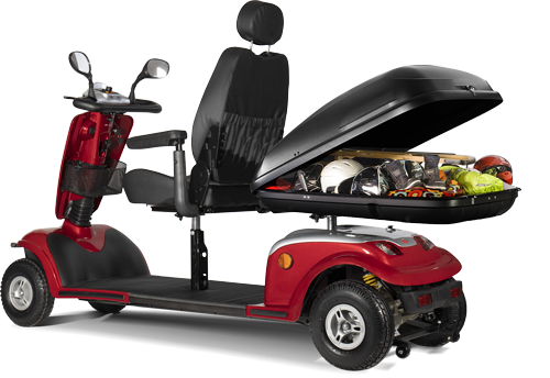 Scooterpac Tandem Pavement Mobility Scooter