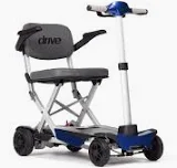 Drive Medical Manual Fold+ Folding/Portable Mobility Scooter